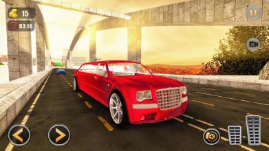 Hill City Limo Taxi: Time Battle截图2