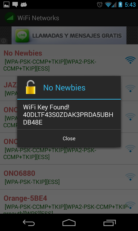 Mobile WiFi Hacker截图1