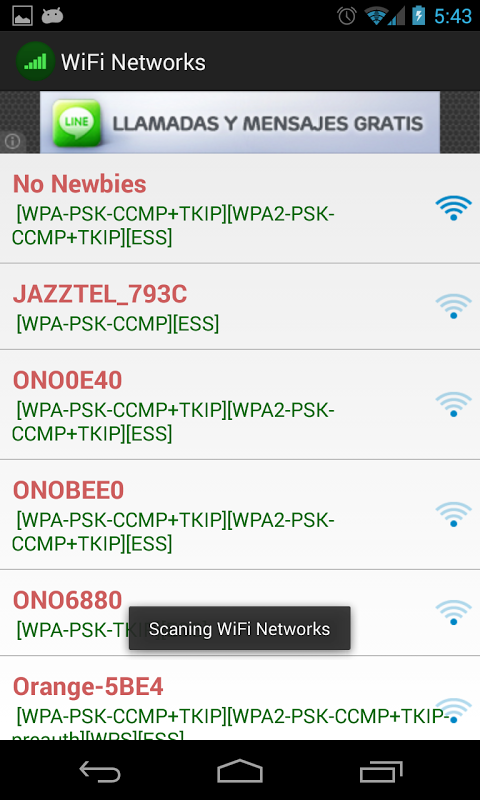 Mobile WiFi Hacker截图2