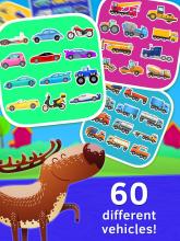 Baby Car Puzzles for Kids Free截图2