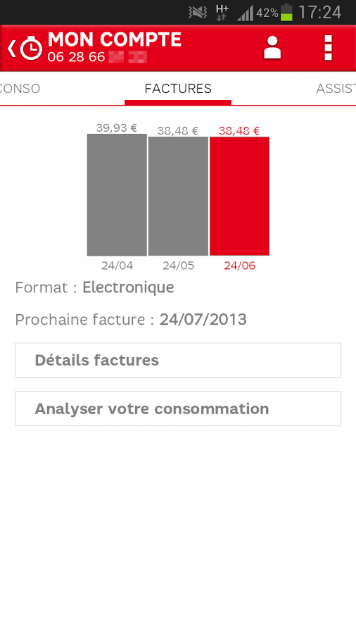 SFR Mon Compte截图1