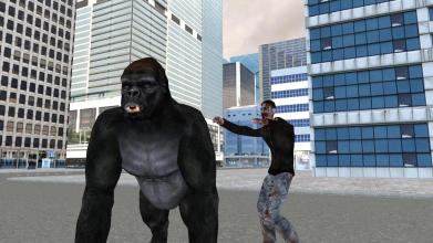 Real Gorilla vs Zombies - City截图3