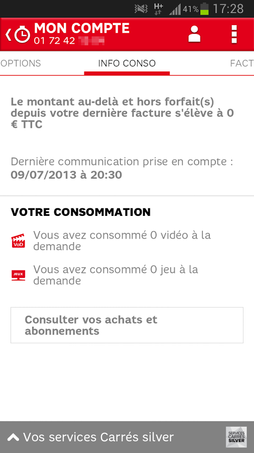 SFR Mon Compte截图6