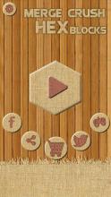 Merge Crush Hexa Block! Puzzle截图1