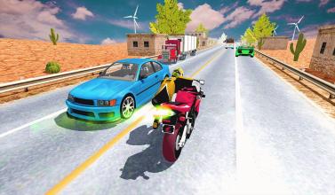 Moto Traffic Race 3D截图2