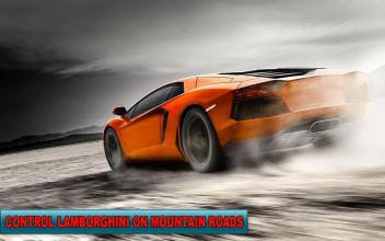 Drive Real Mountain Lamborghini Aventador 3D截图3