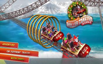 Christmas Santa Roller Coaster Adventure Sim 2018截图4