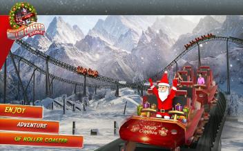 Christmas Santa Roller Coaster Adventure Sim 2018截图5