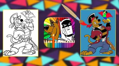 Scooby Doo Coloring Book截图3