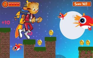 Daniel The Tiger Jump: Jetpack Joride Game截图1