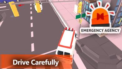 911 Ambulance Doctor : Emergency Rescue Drive 3D截图3