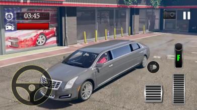 Car Parking Cadillac Limousine Simulator截图1