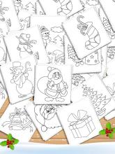 Christmas Coloring Pages截图3