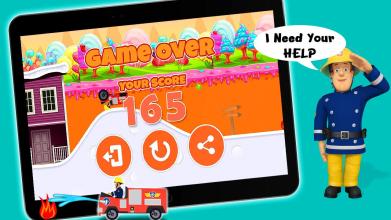 Super Firefighter : Firetruck Hero Sam Game Free截图2