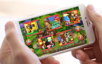 Jigsaw toys Masha Lego截图2