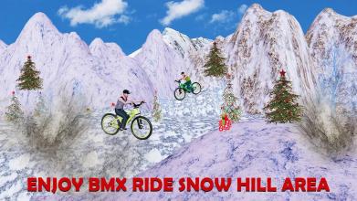 MTB Downhill BMX Snow Racing Stunts 3D截图5