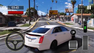 Car Parking Cadillac CTS-V Simulator截图3