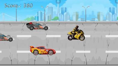 Traffic Lightning Mcqueen Race截图4