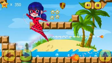 Ladybug Run Hero Adventures World!截图4