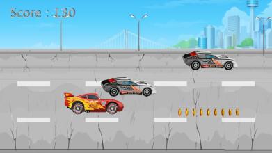 Traffic Lightning Mcqueen Race截图2