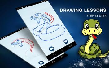 How to Draw Dangerous Snakes and Lizards Species截图3