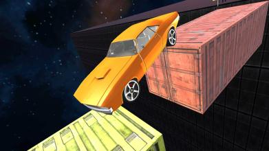 Impossible Tracks Stunt Car race截图1