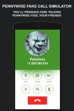 Pennywise Fake Call Simulator截图3