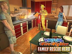 Virtual Firefighter: Family Rescue Hero截图3