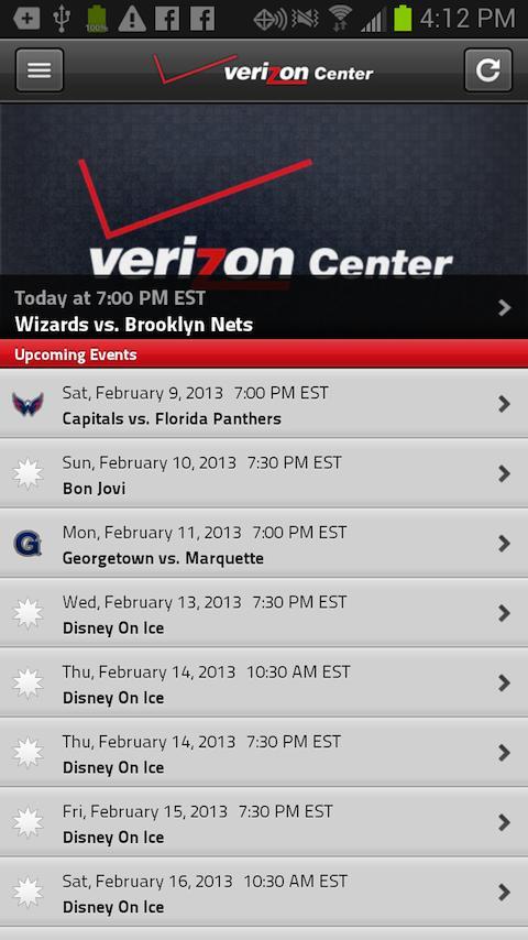 Verizon Center Mobile截图2