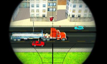 Real sniper traffic shooter 3D截图4