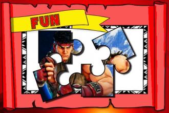 Puzzle Street Fighter Slide截图2