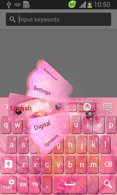 Pink Birdie Keyboard截图3