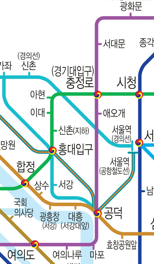首尔地铁路线图截图2