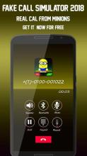 Fake Call Minion's Simulator截图1