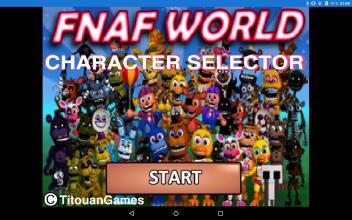 FNAF World [CHARACTERS]截图1