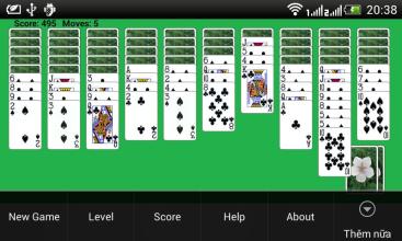 Spider Solitaire Windows截图3