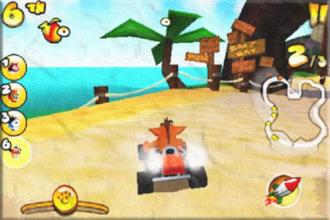 Tips Crash Bandicoot Nitro Cart 3D截图1