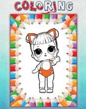 How To Color LOL Doll Surprise -New lol doll games截图4