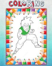 How To Color Dragon Ball Z -dbz new games截图3