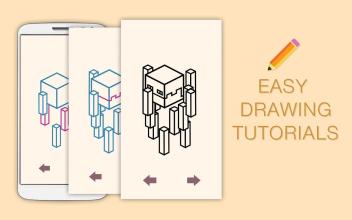 Draw Drawings Crafting World Creeper截图2