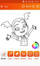 How To Draw Vampirina (Vampirina games)截图4