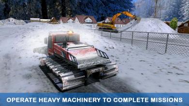 Excavator Pull Tractor: City Snow Cleaner截图1