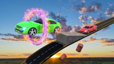 Car Racing Impossible Stunt:Extreme Tracks 3D截图1