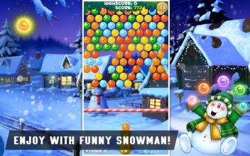 Christmas Bubble Shooter 2018: Funny Balls!截图5