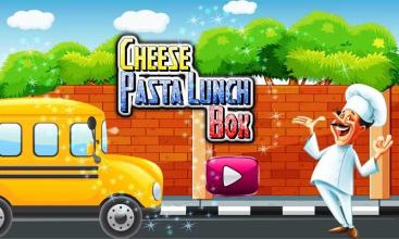 cheese pasta school lunchbox - cooking game截图1