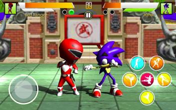 Power Red Rangers Vs Sonic Fighter截图1