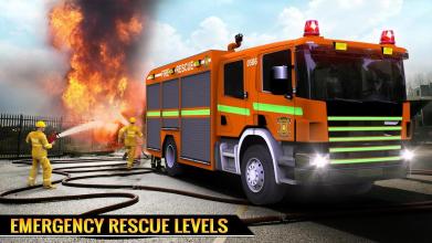 Real City Heroes Fire Fighter Games 2018 *截图1