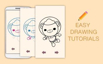 Draw Drawings Octonauts Ocean Adventures截图1