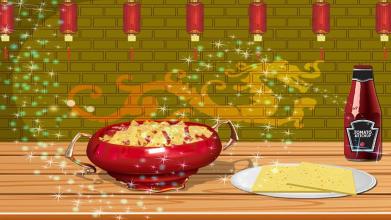 cheese pasta school lunchbox - cooking game截图2