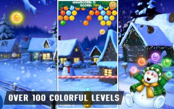 Christmas Bubble Shooter 2018: Funny Balls!截图2